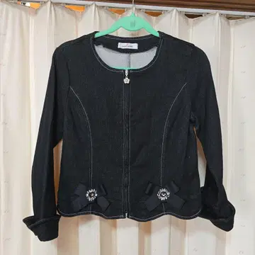 GALLERY VISCONTI 노카라 자켓 블랙