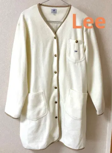 차오패닉 티피 Lee 콜라보 플리스 자켓 화이트