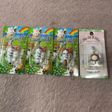 지역 한정 키티 스트랩 mountain meadows 지퍼 마스코트