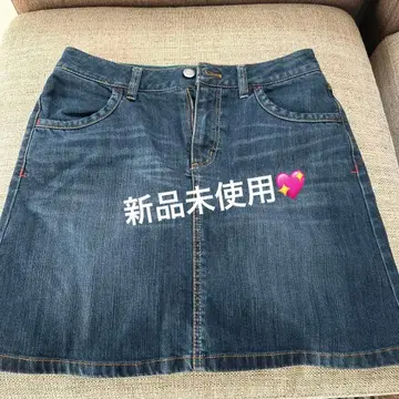 LACOSTE 데님 스커트 사이즈 40