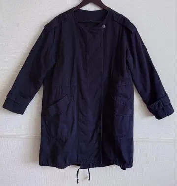 KBF 드로우 스트링 네이비 코트