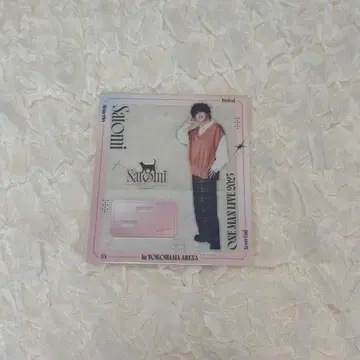 사토미 원맨 실사 아크릴 스탠드