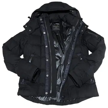 새상품급 나노 유니버스 니시카와 다운 다운 자켓 블랙 2WAY 울