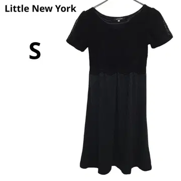 도킹 원피스 절개 원피스 반팔 레이스 엘레강트 울