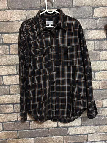 ENGINEERED GARMENTS workaday 플란넬 셔츠 s