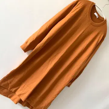 뷰티앤유스 니트 원피스 오렌지