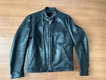 schott 샷 보아 안감 싱글 라이더 141 오일드 카우 가죽