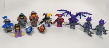 레고 미니 피규어 10개 넥소 나이츠 묶음 판매 정품 제스트로 외