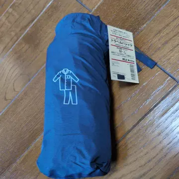 무인양품 가볍고 건조하기 쉬운 트래블 파자마 M-L 네이비