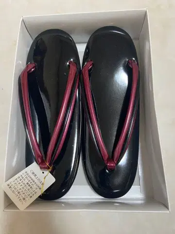 기모노용 조리 M 사이즈 (블랙)