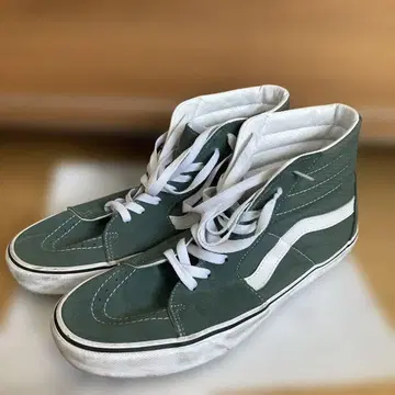 VANS 그린 하이컷 스니커즈