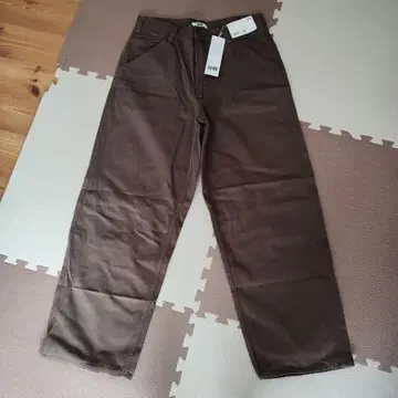 택 포함 새상품 UNIQLO U 유니클로 와이드 핏 카라 청바지