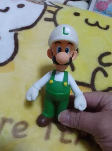 슈퍼 마리오브라더스 루이지 소프트 비닐 피규어 인형뽑기 경품
