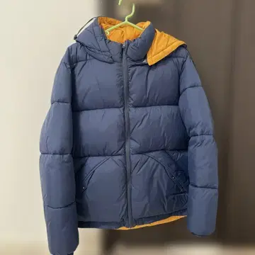 네이비/오렌지 다운 자켓 니코앤드