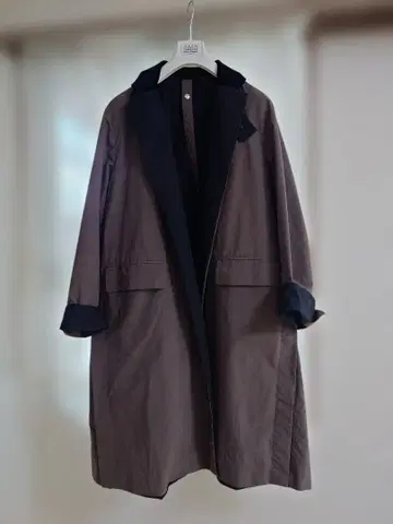 매트 태피터 리버서블 코트