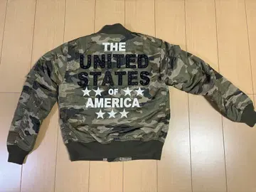 AVIREX 아비렉스 카모플라쥬 MA-1