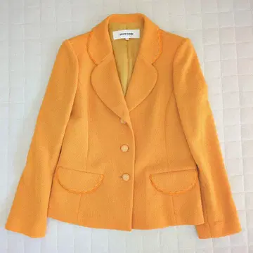 pierre cardin 오렌지 테일러드 자켓 9호