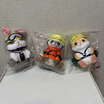 유희왕 레스큐 마스코트 키링 페럿 래빗 랫