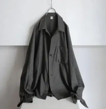 25AW satou / nemaki 와이드 체크 셔츠 1