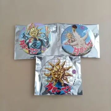 타로맨 캔뱃지 3점