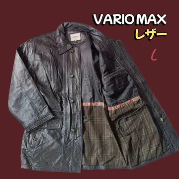 VARIO MAX 가죽 자켓 L 사이즈 블랙 y2k 양가죽