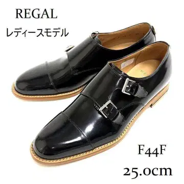 새상품 리갈 F44F 더블 몽크 가죽 여성용 신발 25cm