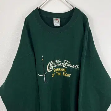 USA 구제 의류 90s fruit of the loom 자수 맨투맨