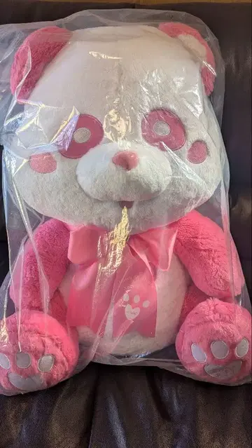 AAA 트리플 에이 에~팬더 15주년 기념 봉제 인형 핑크