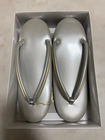 기모노용 조리 M 사이즈 (실버)