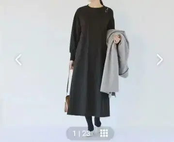 북유럽 생활 잡화점 [가볍게 입고 예뻐 보이는] 분또 소재 원피스