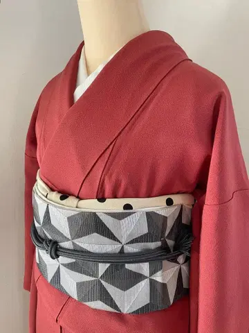 이로무지 이중 기모노 기모노