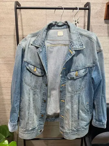 Lee 데님 자켓 라이트 블루 데님