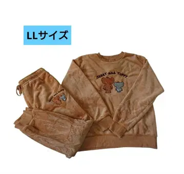 [새상품] 톰과 제리 타피 자수 플리스 룸웨어 LL 사이즈