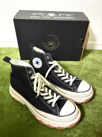 새상품급 컨버스 올스타 트랙 웨이브 하이 블랙 29cm