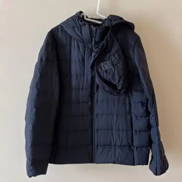 유니클로 울트라 라이트 다운 후드티 네이비 L 여성용