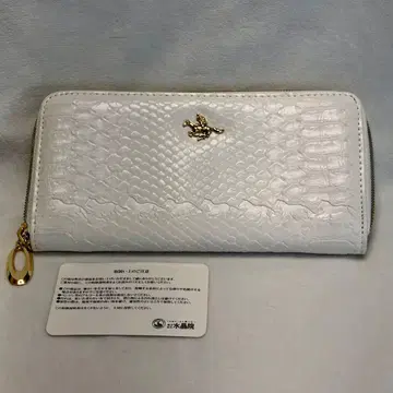 미사용품 수정원 장지갑 코인 케이스 카드 케이스 크로커다일