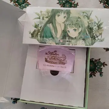 토토리의 아틀리에 미니 크리스탈 페이퍼 웨이트 커스텀 디자인 스킨 스티커