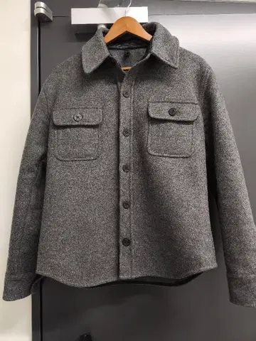 울 자켓 셔츠 셔츠 자켓