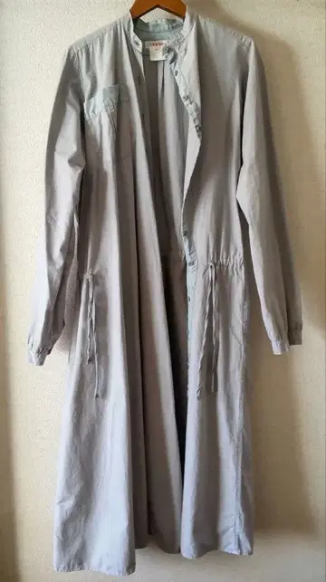 HANNOH 롱 셔츠 원피스