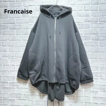 [ Francaise ] 후드티 풀 집업 빅 사이즈 3L 넉넉한