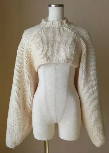 TODAYFUL/로우 게이지 슬리브 니트 정가 18700엔