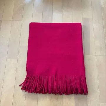 빨간색 프린지 스톨