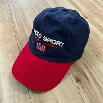 Polo Sport 캡 네이비/레드
