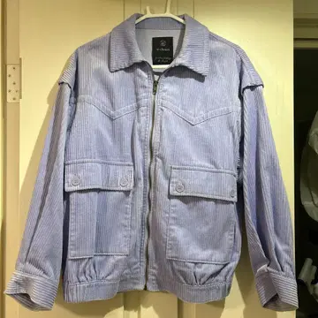 연보라 코듀로이 자켓