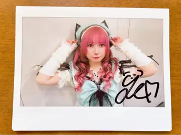 Appare 나가호리 유메 생일 기념 사인 포함 와이드 폴라로이드