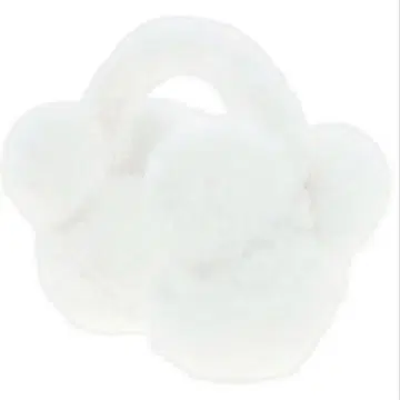 도쿄 디즈니 리조트 귀도리 미키 귀마개 화이트 퍼 화이트