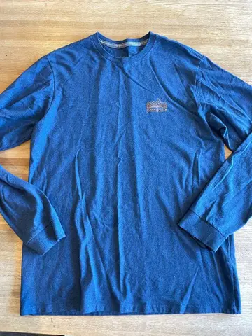 patagonia 네이비 긴팔 티셔츠 M