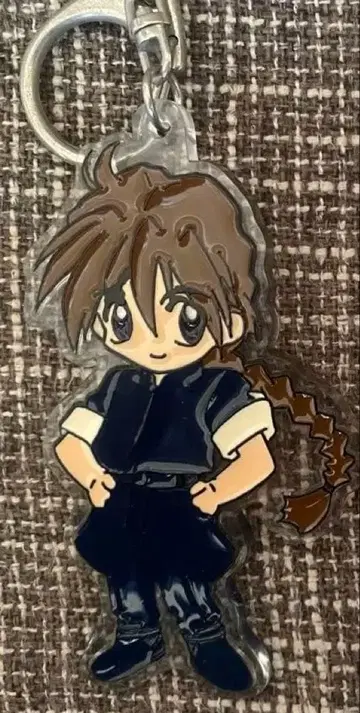 당시 것 건담 W 아크릴 키링 듀오 트로와