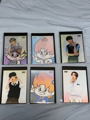 RIIZE Lucky 엽서 6장 세트