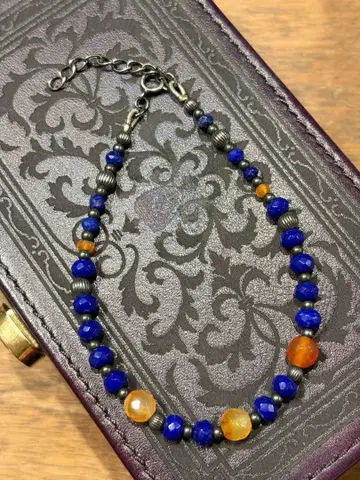 아가트 라피스 라줄리 팔찌